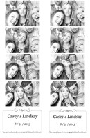 Casey & Lindsey Wedding Photo Booth