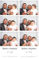 Ruben & Stephany Weddiing Photo Booth