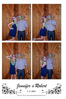 Jen & Bob's Sun River Oregon Wedding Photo Booth