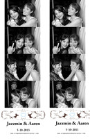Jazzmin and Aaron Ashland Wedding Photo Booth