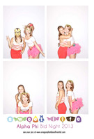 Alpha Phi Bid Night Photo Booth