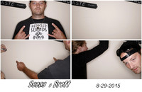 Seana and Bretts Natarts Wedding Photo Booth